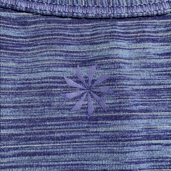 Athleta women's Blue Razor Back Workout top, Small - Picture 5 of 7